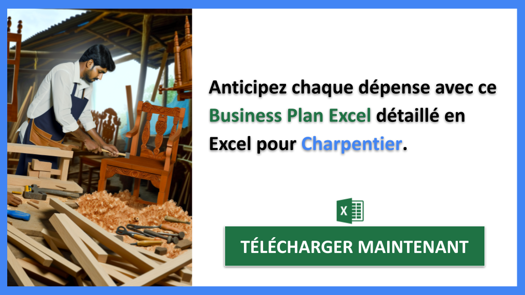 Exemple Business Plan pour Charpentier - Charpentier Plan financier Exemple- CTA2