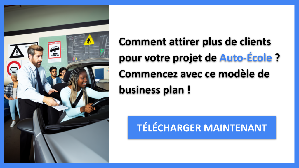 Quel Plan Marketing pour Optimiser Auto-École ? 6 Exemple Business Plan pour Auto-École - Plan Marketing Auto-École- CTA1