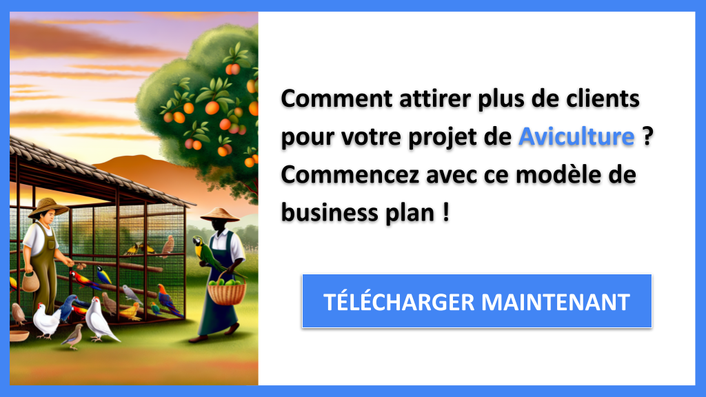 Quelle Stratégie de Plan Marketing pour Aviculture ? 6 Exemple Business Plan pour Aviculture - Plan Marketing Aviculture- CTA1