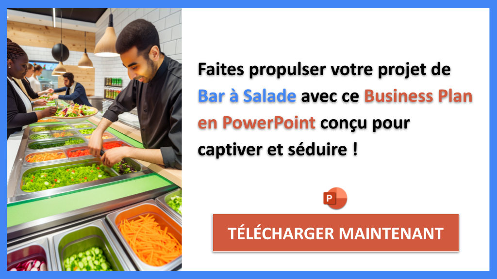 Exemple Business Plan pour Bar à Salade - Plan Marketing Bar à Salade- CTA3