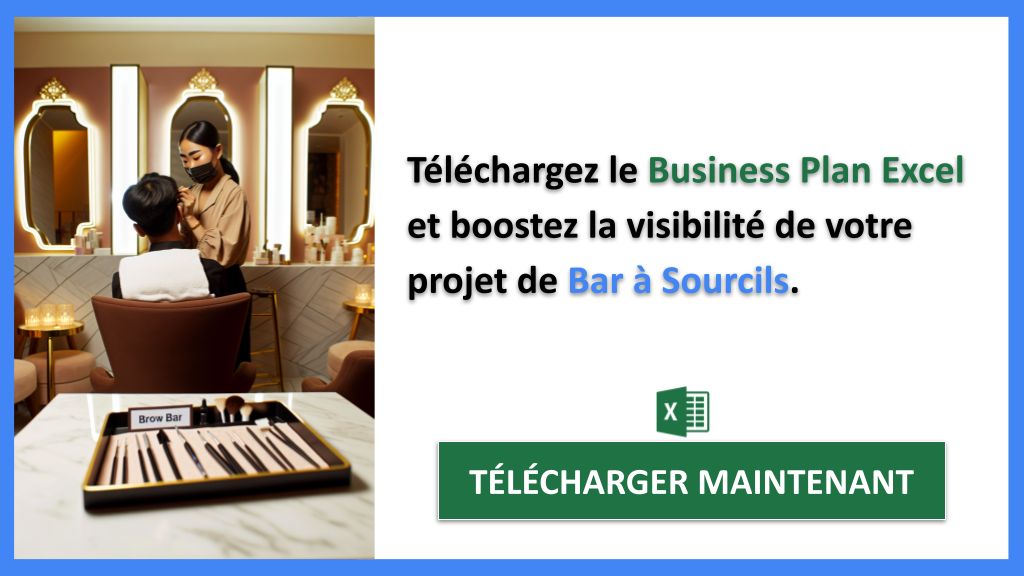 Exemple Business Plan pour Bar à Sourcils - Plan Marketing Bar à Sourcils- CTA2