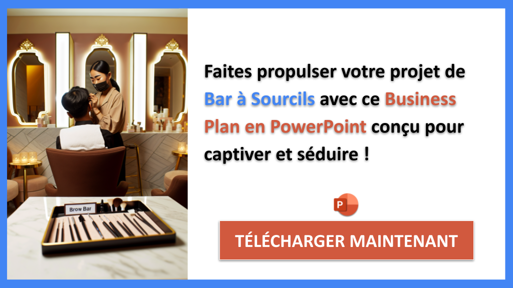 Exemple Business Plan pour Bar à Sourcils - Plan Marketing Bar à Sourcils- CTA3