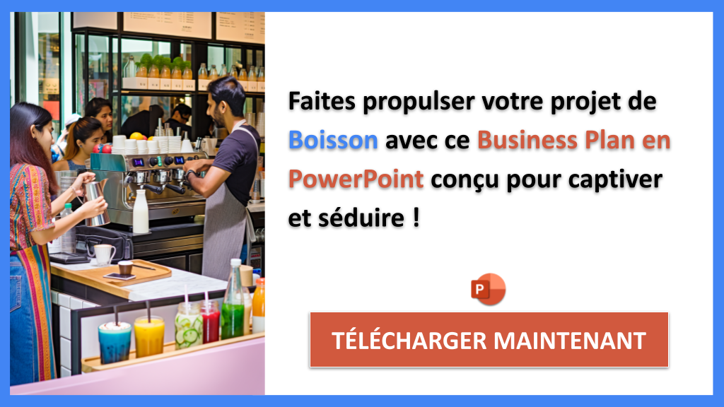 Exemple Business Plan pour Boisson - Plan Marketing Boisson- CTA3