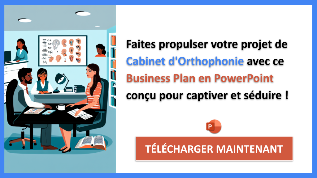 Exemple Business Plan pour Cabinet d'Orthophonie - Plan Marketing Cabinet d'Orthophonie- CTA3