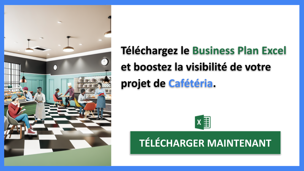 Exemple Business Plan pour Cafétéria - Plan Marketing Cafétéria- CTA2