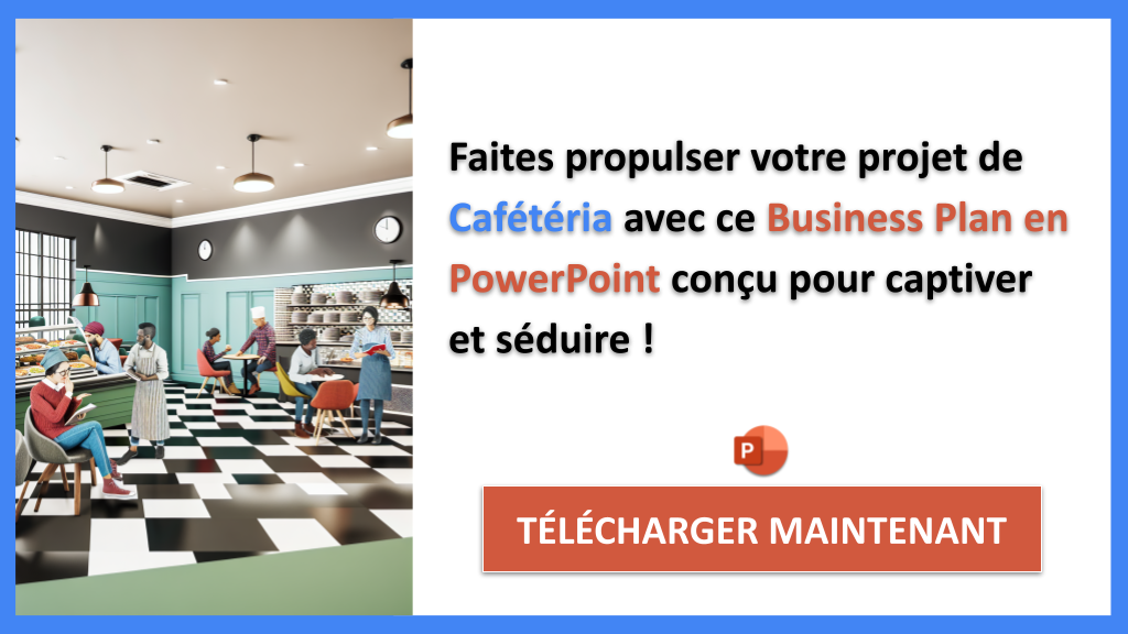 Exemple Business Plan pour Cafétéria - Plan Marketing Cafétéria- CTA3