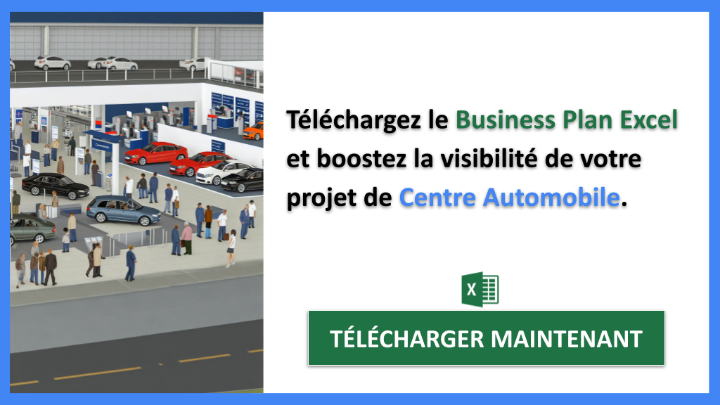 Exemple Business Plan pour Centre Automobile - Plan Marketing Centre Automobile- CTA2