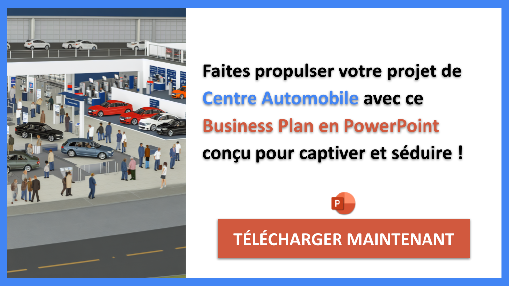 Exemple Business Plan pour Centre Automobile - Plan Marketing Centre Automobile- CTA3