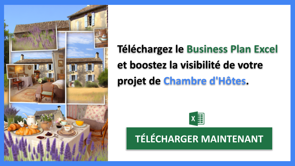 Exemple Business Plan pour Chambre d'Hôtes - Plan Marketing Chambre d'Hôtes- CTA2