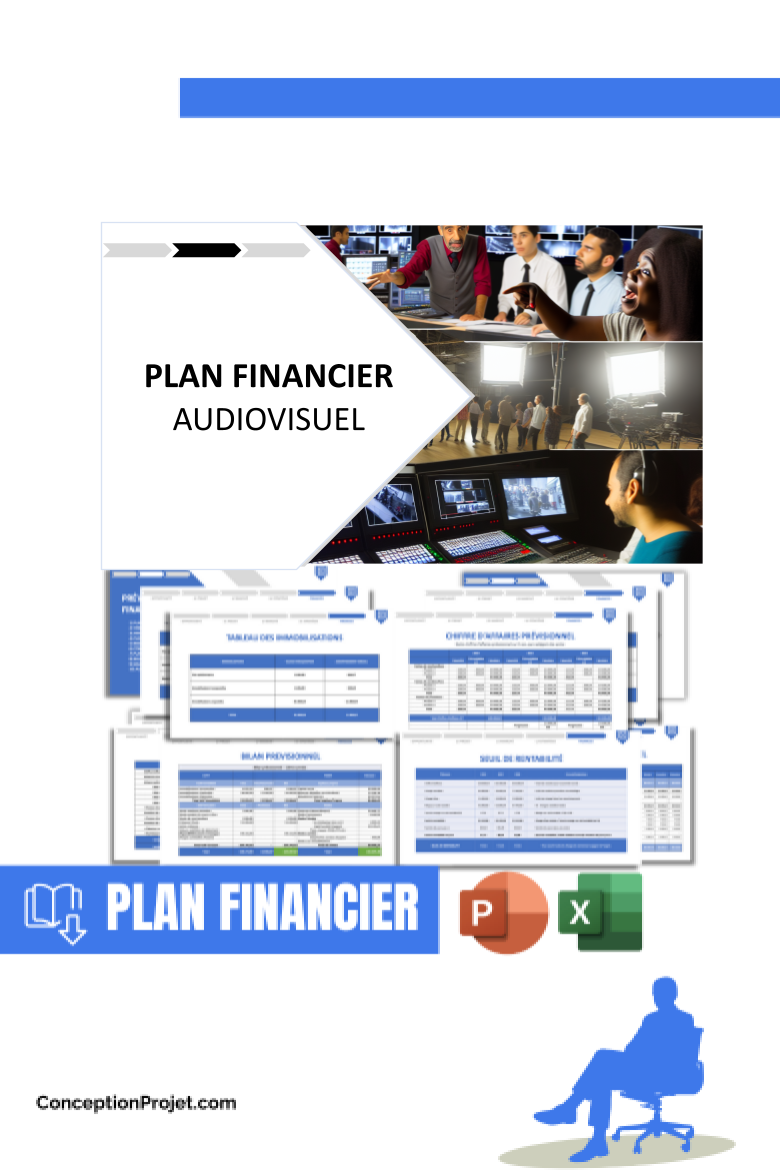 Plan financier pour Audiovisuel - Audiovisuel Revenus Rentabilité