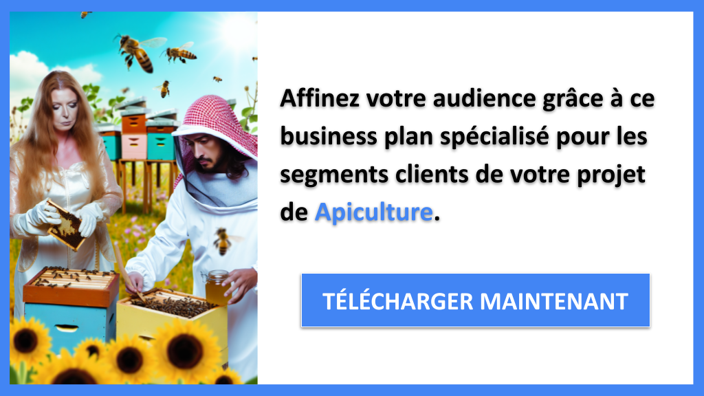 Exemple Business Plan pour Apiculture - Segments Clients Apiculture- CTA2
