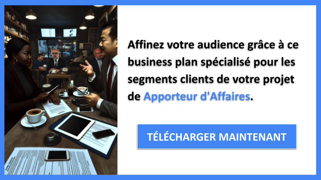 Segments Clients : Transformez Votre Apporteur d'Affaires avec une Segmentation Efficace 7 Exemple Business Plan pour Apporteur d'Affaires - Segments Clients Apporteur d'Affaires- CTA2