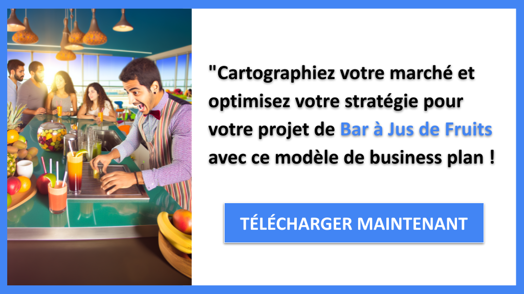 Exemple Business Plan pour Bar à Jus de Fruits - Segments Clients Bar à Jus de Fruits- CTA3