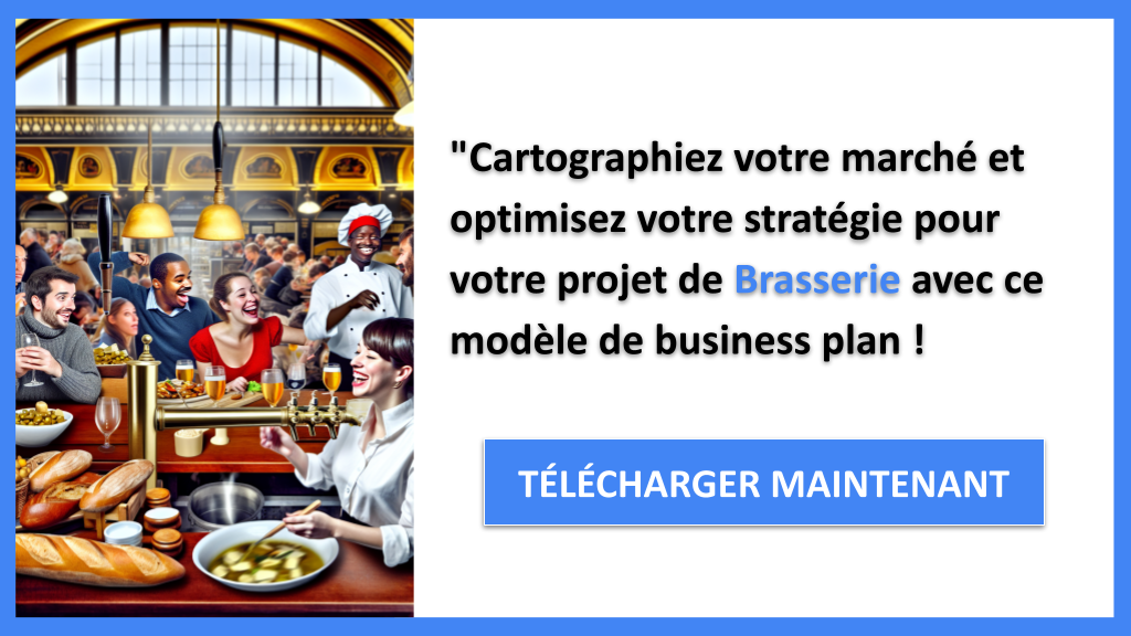 Exemple Business Plan pour Brasserie - Segments Clients Brasserie- CTA3