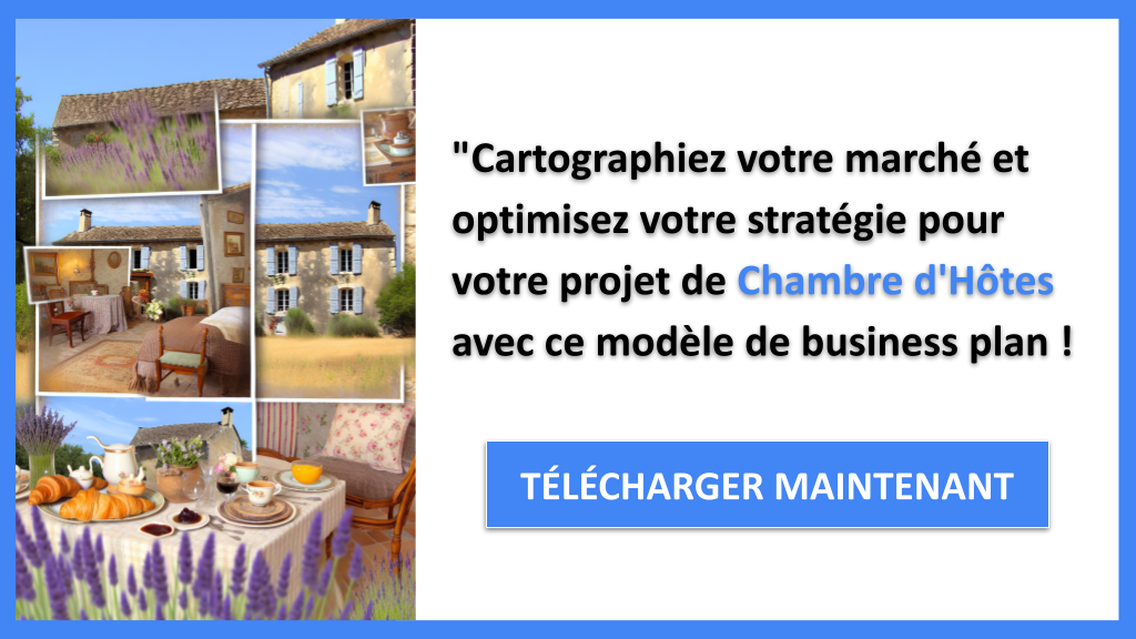 Exemple Business Plan pour Chambre d'Hôtes - Segments Clients Chambre d'Hôtes- CTA3