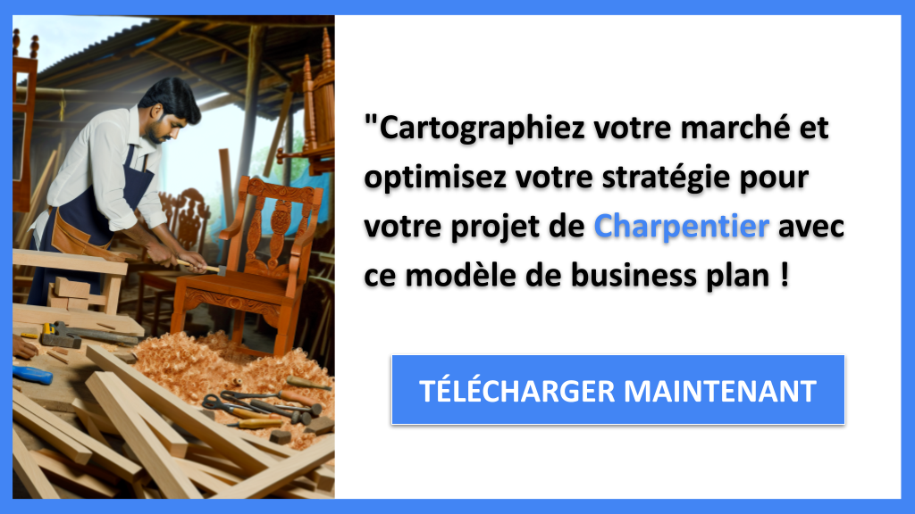 Exemple Business Plan pour Charpentier - Segments Clients Charpentier- CTA3