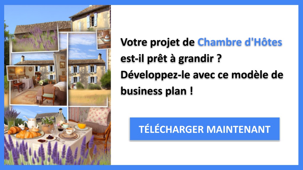 Exemple Business Plan pour Chambre d'Hôtes - Stratégies de Croissance Chambre d'Hôtes- CTA1