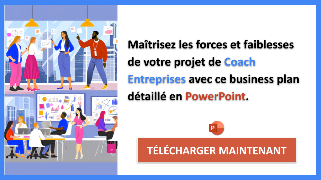 Exemple Business Plan pour Coach Entreprises - Exemple Analyse SWOT Coach Entreprises- CTA2
