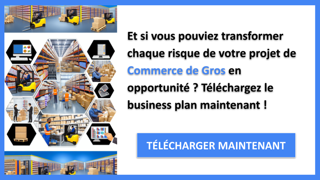 Exemple Business Plan pour Commerce de Gros - Exemple Analyse SWOT Commerce de Gros- CTA1