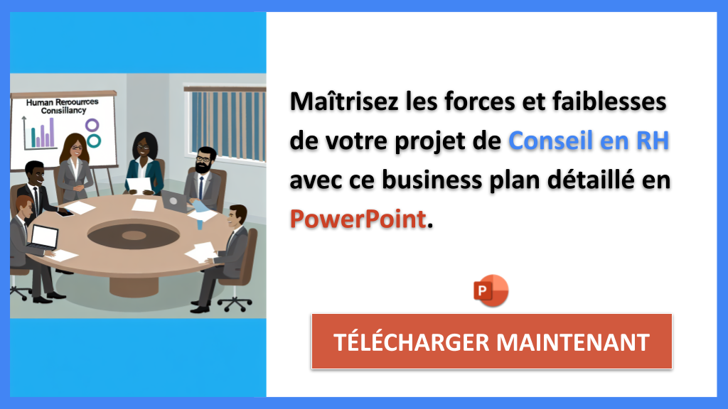 Analyse SWOT pour Conseil en RH : Études de Cas et Stratégies Gagnantes 7 Exemple Business Plan pour Conseil en RH - Exemple Analyse SWOT Conseil en RH- CTA2