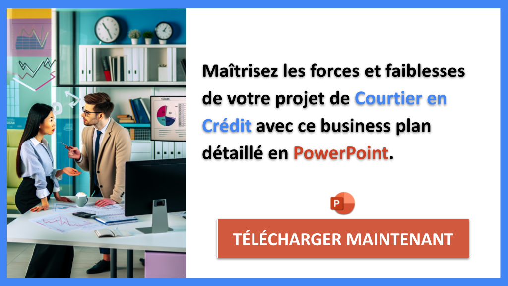 Comment développer une Analyse SWOT pour Courtier en Crédit ? Exemples et Bonnes Pratiques 7 Exemple Business Plan pour Courtier en Crédit - Exemple Analyse SWOT Courtier en Crédit- CTA2
