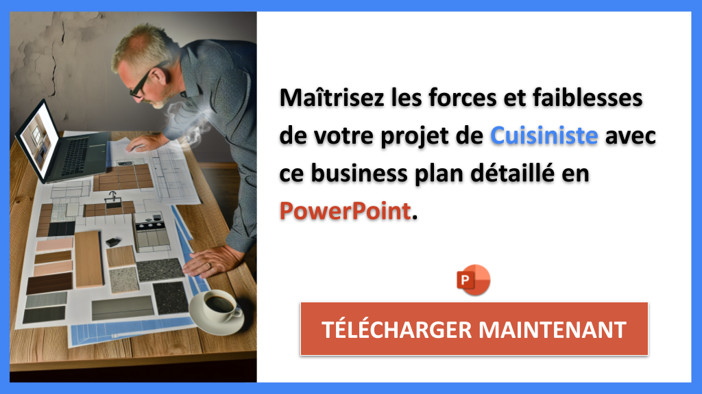 Exemple Business Plan pour Cuisiniste - Exemple Analyse SWOT Cuisiniste- CTA2