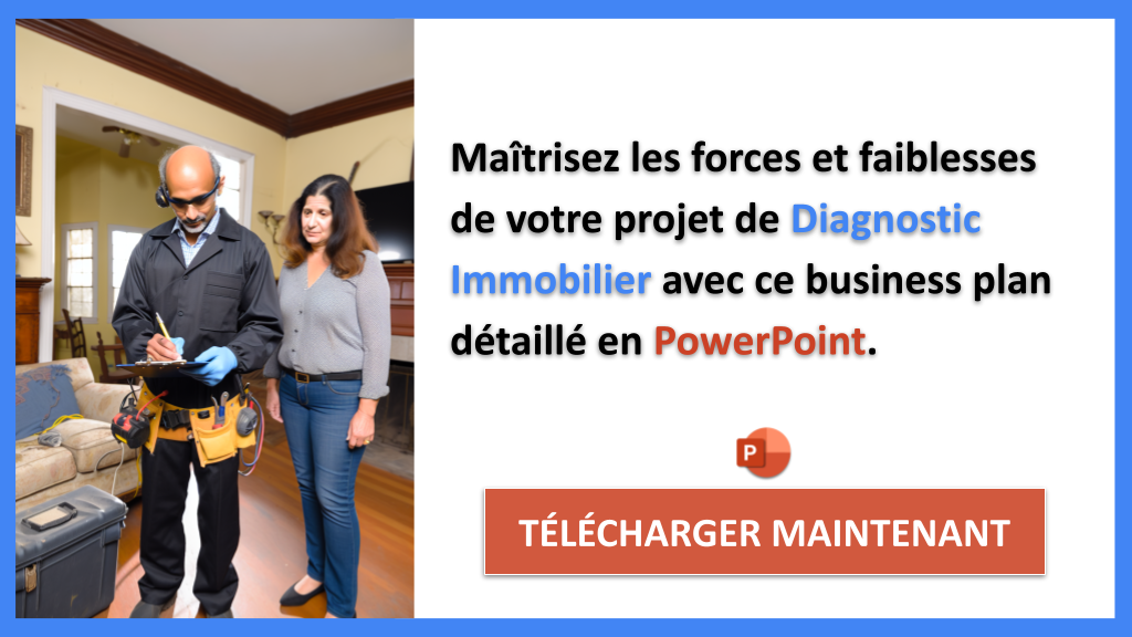 Exemple Business Plan pour Diagnostic Immobilier - Exemple Analyse SWOT Diagnostic Immobilier- CTA2