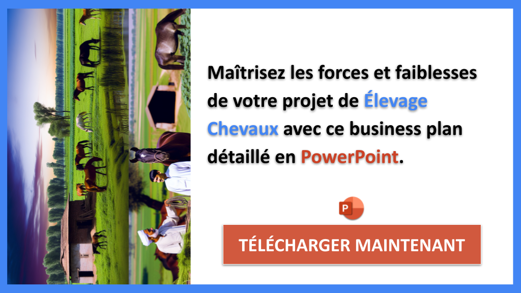 Exemple Business Plan pour Élevage Chevaux - Exemple Analyse SWOT Élevage Chevaux- CTA2