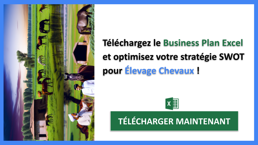 Exemple Business Plan pour Élevage Chevaux - Exemple Analyse SWOT Élevage Chevaux- CTA3
