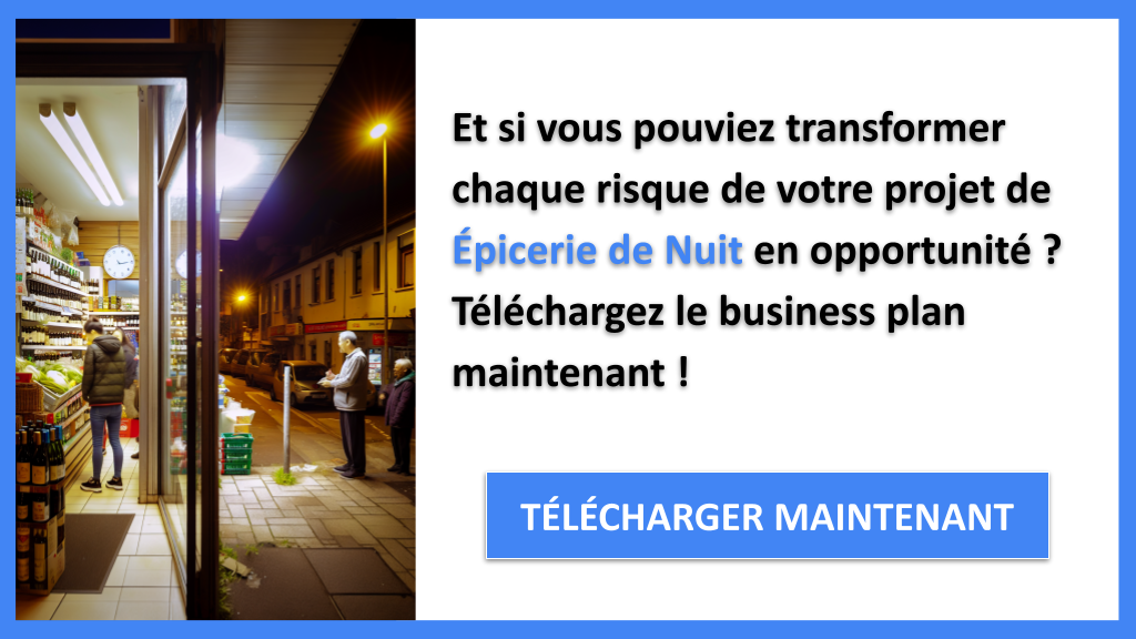 Exemple Business Plan pour Épicerie de Nuit - Exemple Analyse SWOT Épicerie de Nuit- CTA1