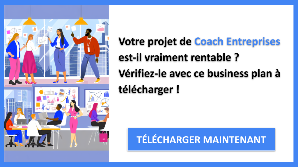 Exemple Business Plan pour Coach Entreprises - Coach Entreprises Revenus Rentabilité- CTA1