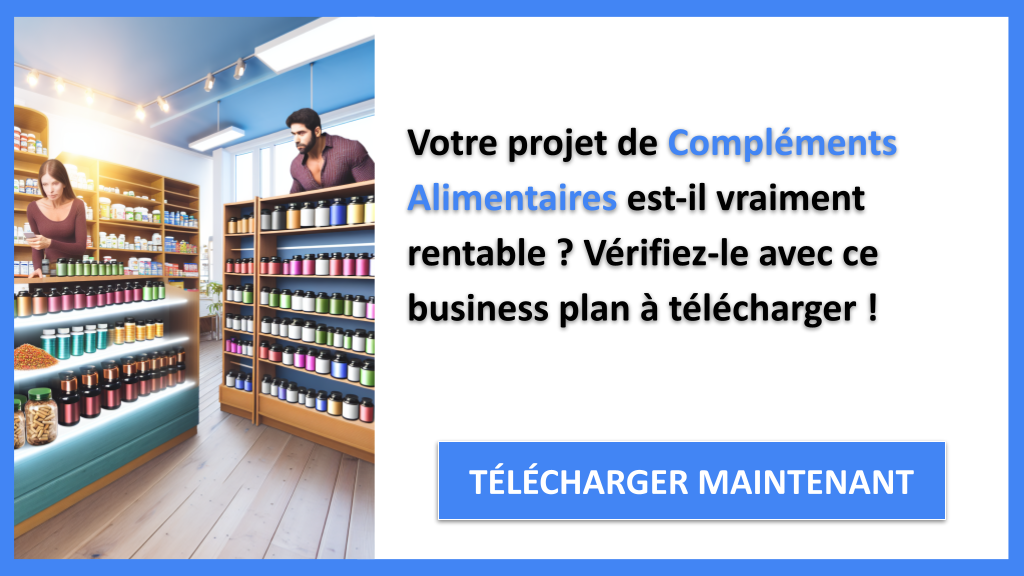 Compléments alimentaires : est-ce un marché réellement rentable ? 6 Exemple Business Plan pour Compléments Alimentaires - Compléments Alimentaires Revenus Rentabilité- CTA1