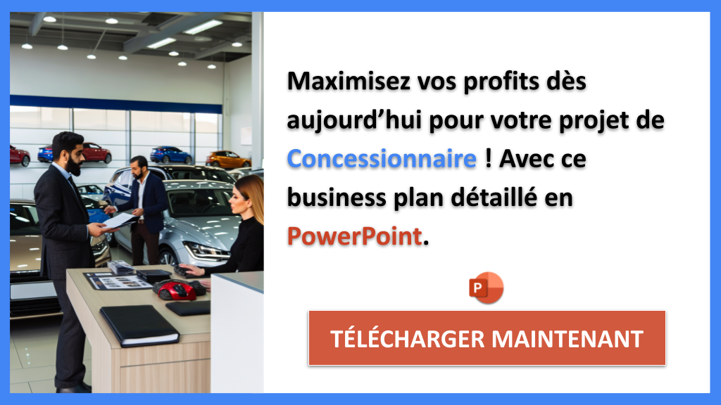 Concessionnaire : combien rapporte une concession bien gérée ? 8 Exemple Business Plan pour Concessionnaire - Concessionnaire Revenus Rentabilité- CTA3