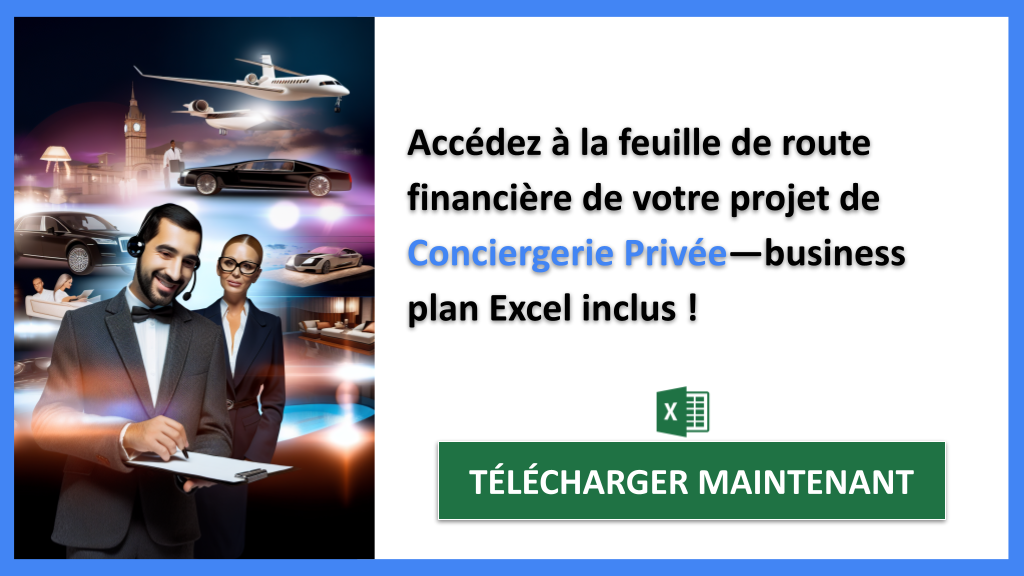 Exemple Business Plan pour Conciergerie Privée - Conciergerie Privée Revenus Rentabilité- CTA2