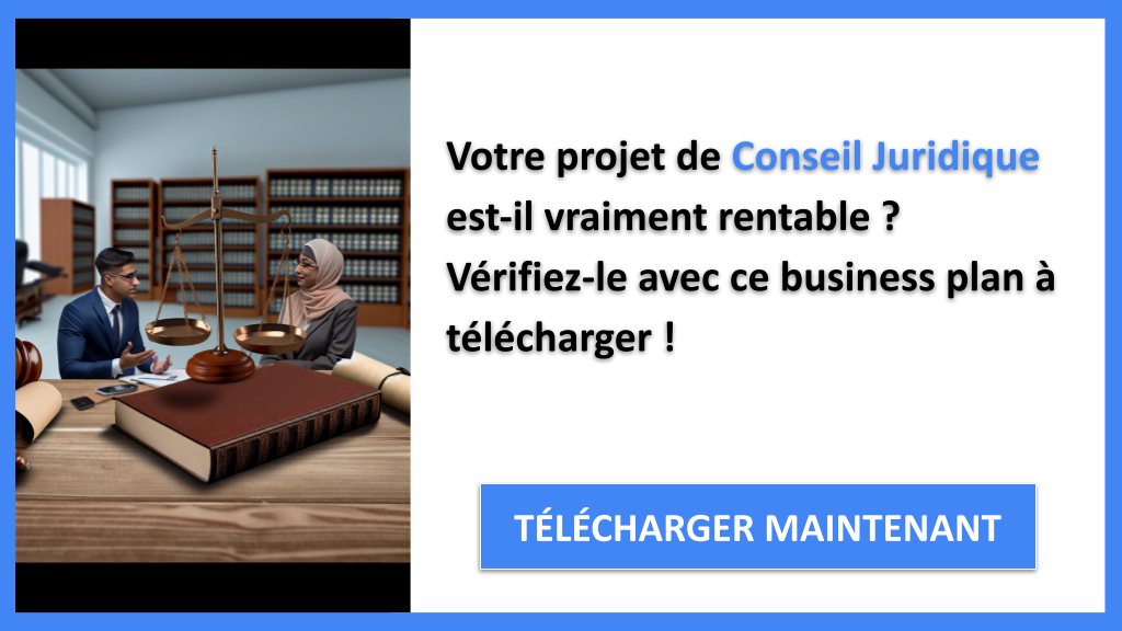 Conseil juridique : quels revenus pour un service juridique indépendant ? 6 Exemple Business Plan pour Conseil Juridique - Conseil Juridique Revenus Rentabilité- CTA1