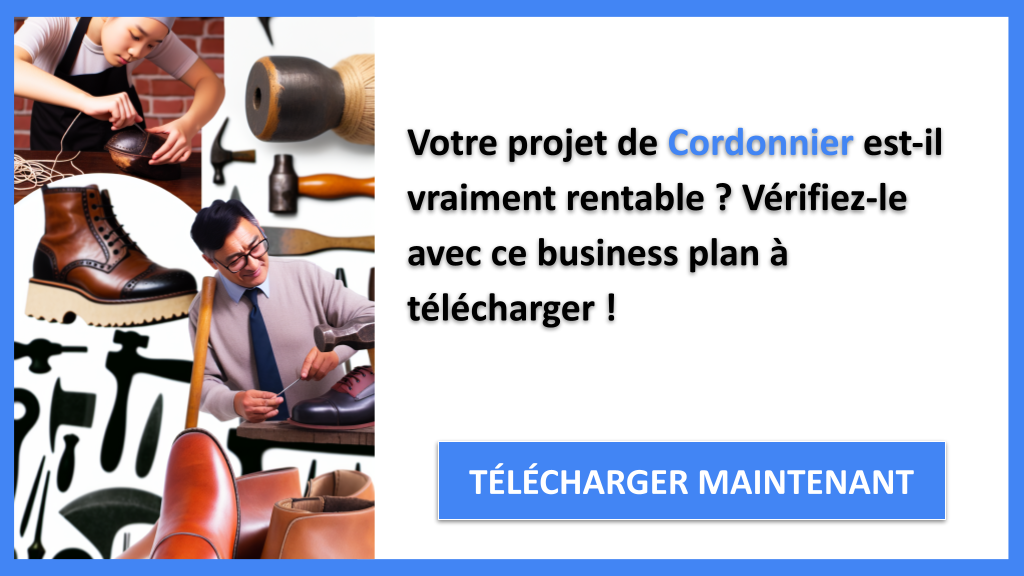 Exemple Business Plan pour Cordonnier - Cordonnier Revenus Rentabilité- CTA1