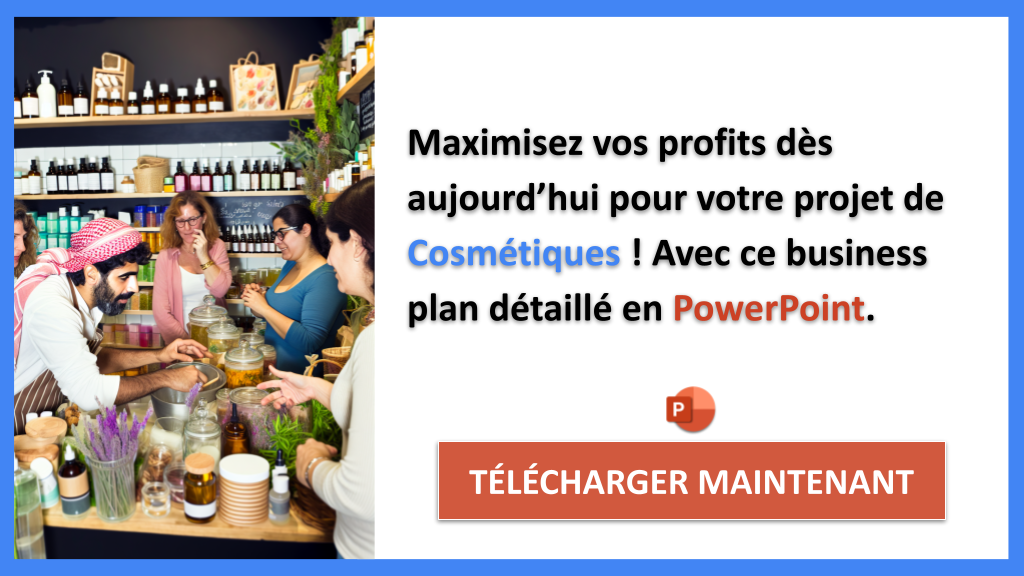 Cosmétiques : quelle rentabilité dans la vente de produits beauté ? 8 Exemple Business Plan pour Cosmétiques - Cosmétiques Revenus Rentabilité- CTA3