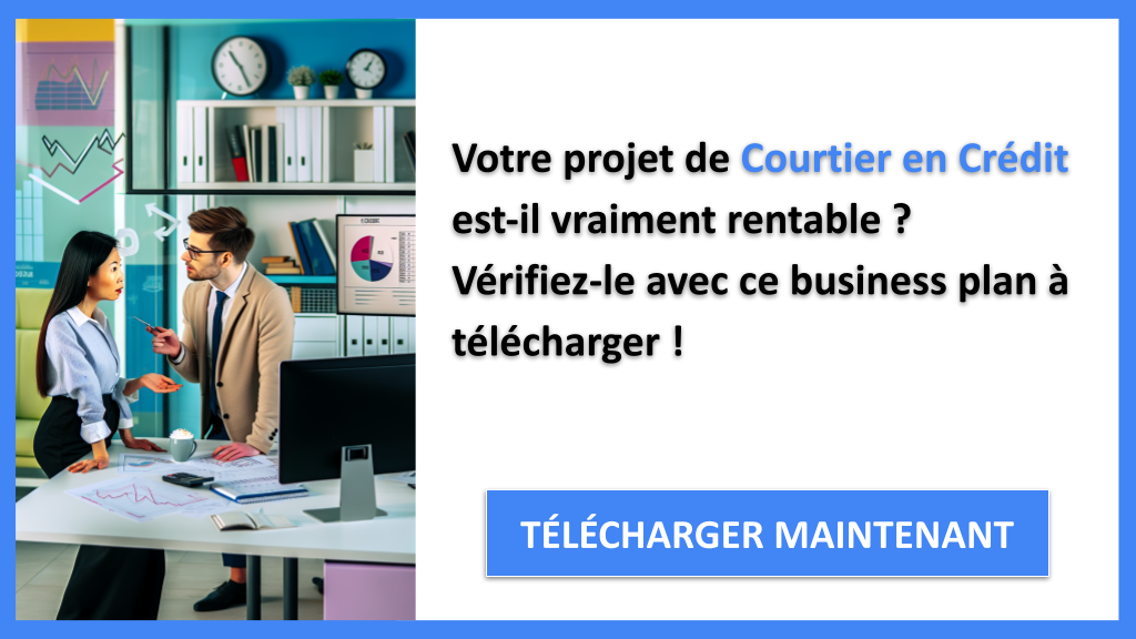 Exemple Business Plan pour Courtier en Crédit - Courtier en Crédit Revenus Rentabilité- CTA1