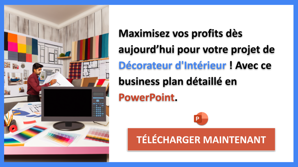 Exemple Business Plan pour Décorateur d'Intérieur - Décorateur d'Intérieur Revenus Rentabilité- CTA3