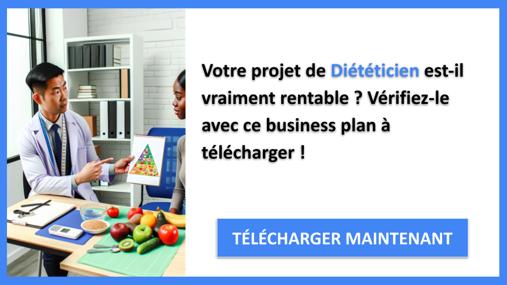 Exemple Business Plan pour Diététicien - Diététicien Revenus Rentabilité- CTA1