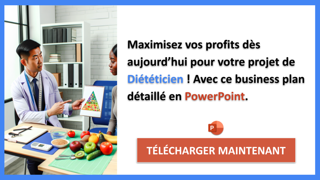 Exemple Business Plan pour Diététicien - Diététicien Revenus Rentabilité- CTA3