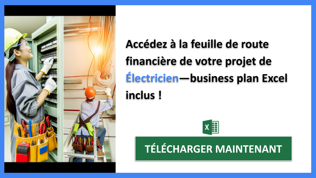 Exemple Business Plan pour Électricien - Électricien Revenus Rentabilité- CTA2