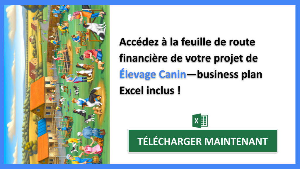 Exemple Business Plan pour Élevage Canin - Élevage Canin Revenus Rentabilité- CTA2