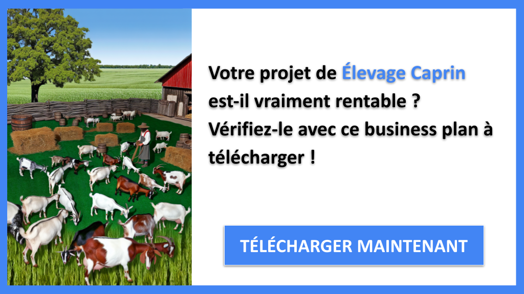 Exemple Business Plan pour Élevage Caprin - Élevage Caprin Revenus Rentabilité- CTA1