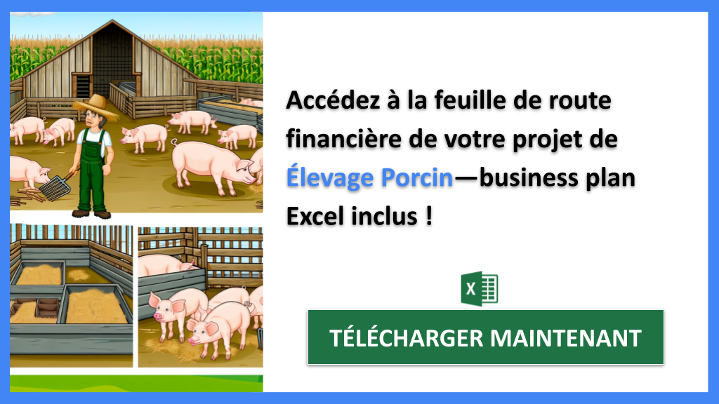 Exemple Business Plan pour Élevage Porcin - Élevage Porcin Revenus Rentabilité- CTA2