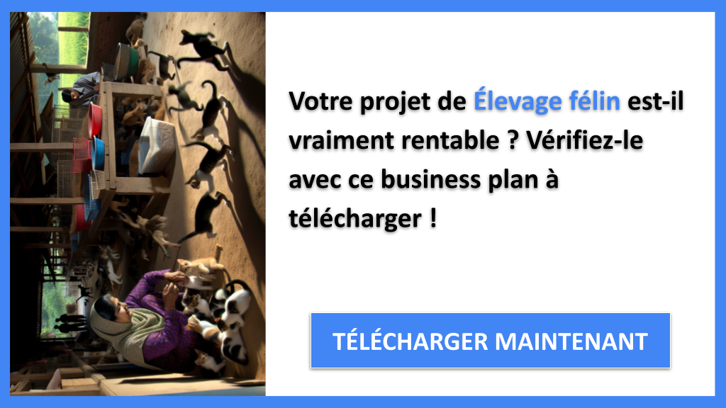 Exemple Business Plan pour Élevage félin - Élevage Félin Revenus Rentabilité- CTA1