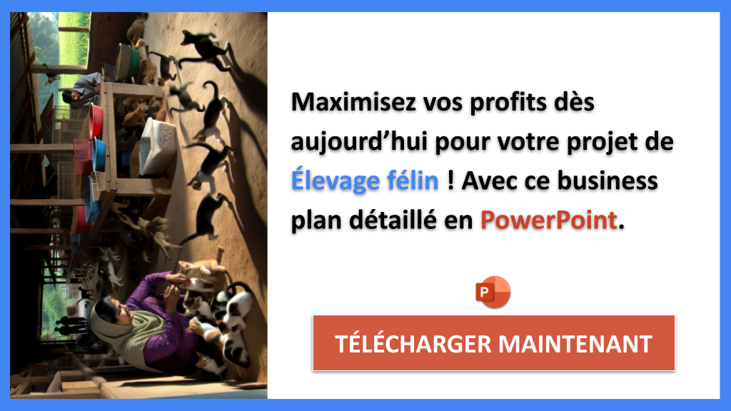 Exemple Business Plan pour Élevage félin - Élevage Félin Revenus Rentabilité- CTA3