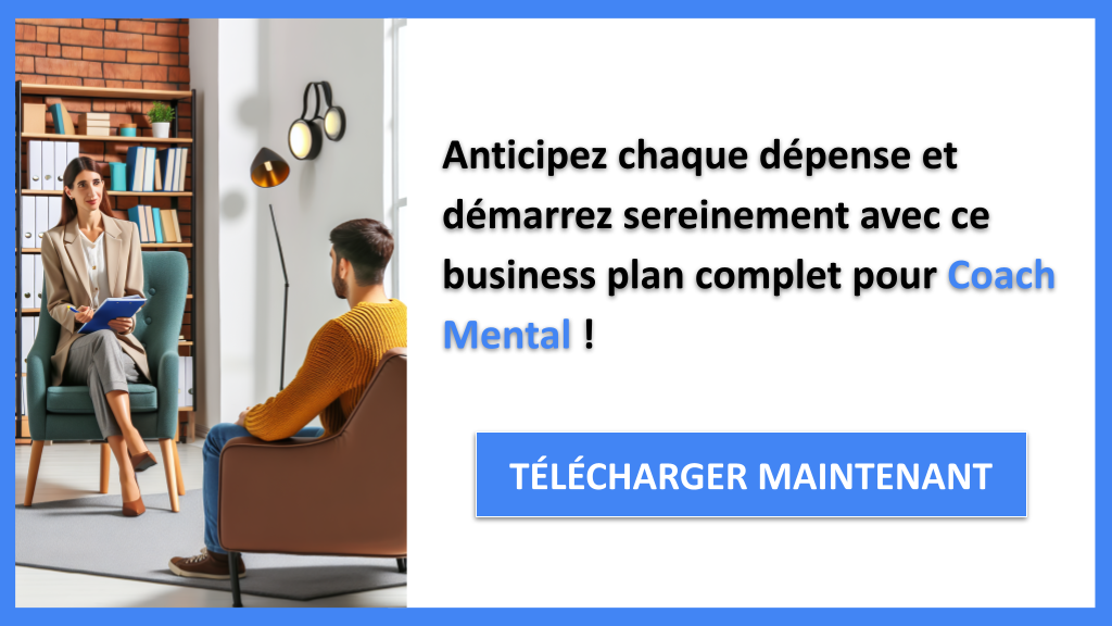 Exemple Business Plan pour Coach Mental - Coût de création d'une activité de Coach Mental- CTA3