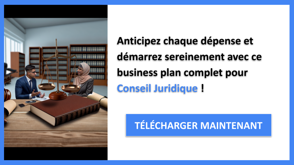 Quel est le coût de mise en place d'un service de Conseil Juridique ? 8 Exemple Business Plan pour Conseil Juridique - Coût de mise en place d'un service de Conseil Juridique- CTA3