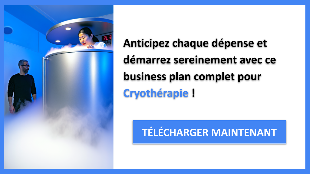 Exemple Business Plan pour Cryothérapie - Coût de lancement d'une activité de Cryothérapie- CTA3